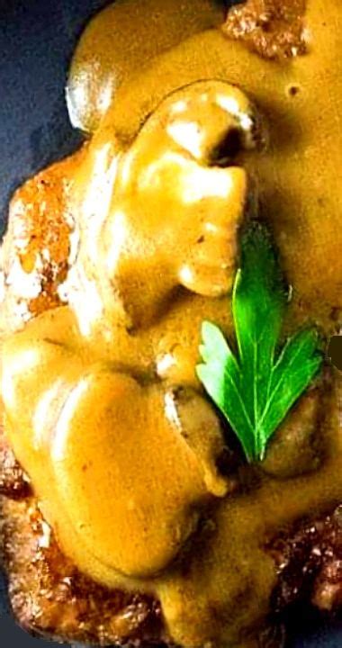 I put it in the slow cooker in the morning and when we get home from sightseeing all day, it's ready! Cube Steak with Mushroom Gravy | Recipe in 2020 (With ...