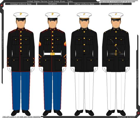 United States Marine Corps Dress Blues Today By Grand Lobster King On