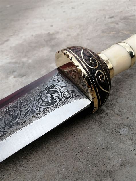 Remarkable Hand Forged Sword Longsword Handmade Chisel Etsy