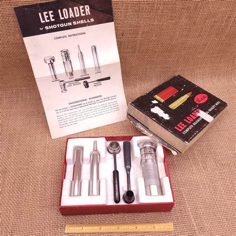 Vintage Lee Loader Gauge In Complete Reloading Tool Kit Old Arms Of Idaho LLC