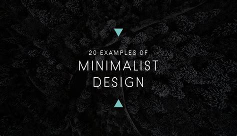Minimalist Graphic Design 20 Examples To Inspire Your Own Creations