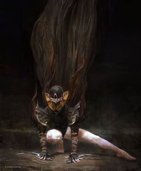 Assassin By Andrew Domachowski Digital Art Fantasy Dark Fantasy