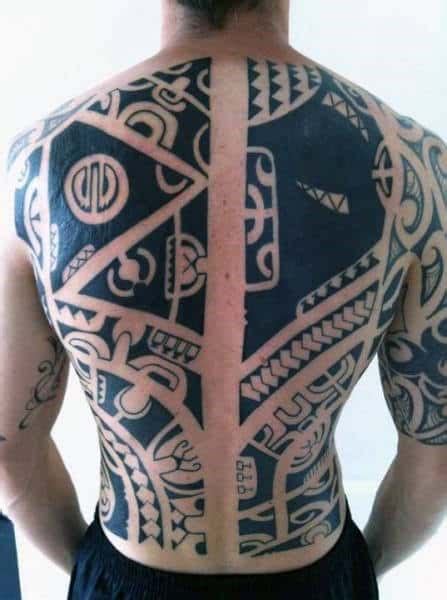 Check spelling or type a new query. 60 Tribal Back Tattoos For Men - Bold Masculine Designs