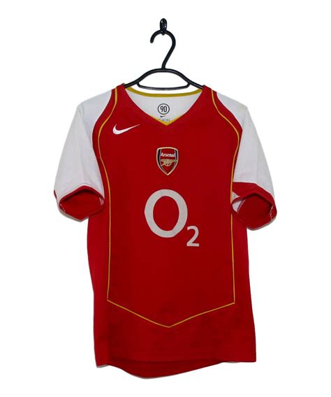 2004 05 Arsenal Home Shirt Lb The Kitman Football Shirts