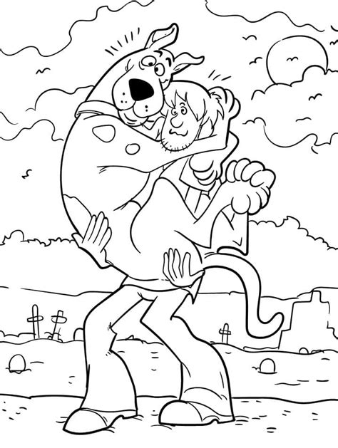 Pin By Leon Hamood On Rysunki Scooby Doo Coloring Pages Monster Hot Sex Picture