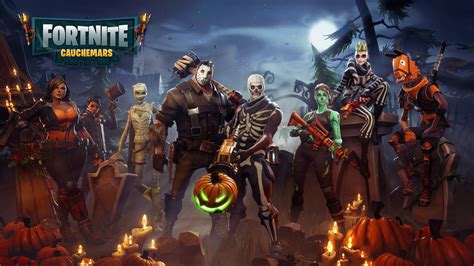 Free Download Download Fortnite Halloween Characters Wallpaper