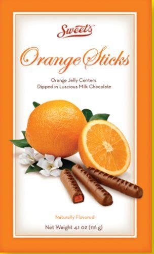 Sweets Candy Company Chocolate Orange Sticks I Got A Box Of These In