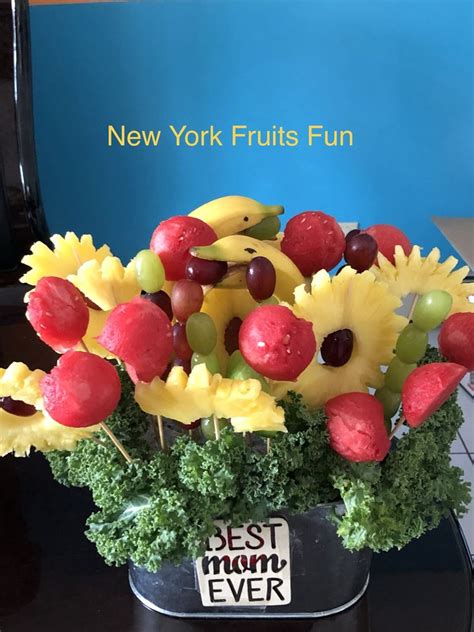 Happy Mothers Day Fruit Fruit Bouquet Diy Colorful Fruit
