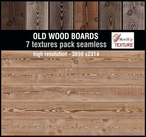 Free Seamless Texture Pack Old Wood Boards High Resolution Free