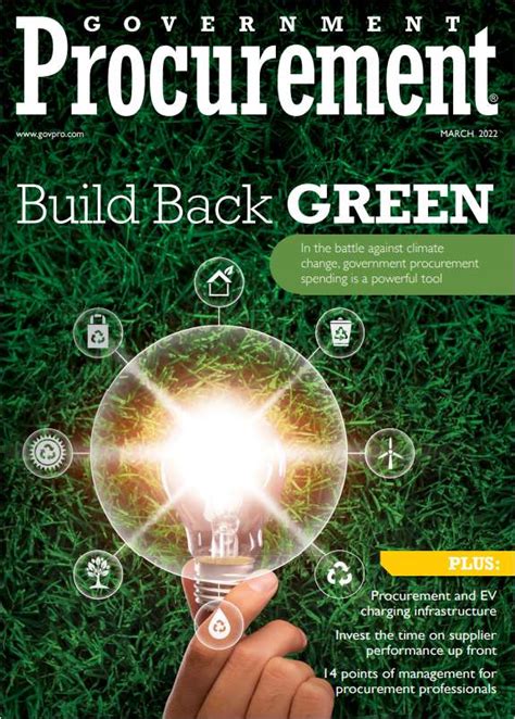 Government Procurement Build Back Green Free Magazine