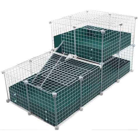 Large With Wide Loft Covered Deluxe Covered Cages Cagetopia