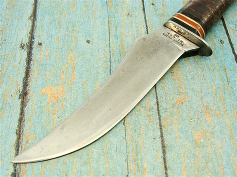 Mavin Vintage Schrade Walden Ny Usa 148 Fixed Blade Hunting Skinning