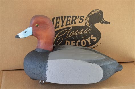 Redhead Painted Decoy Kits Meyer S Classic Decoys