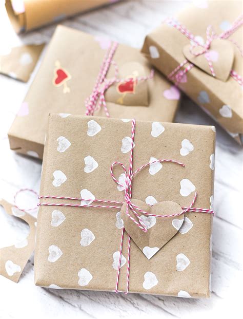 Valentines Day Wrapping Paper Diy It All Started With Paint Diy
