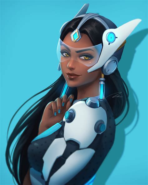 Symmetra Overwatch Drawn By Umigraphics Danbooru