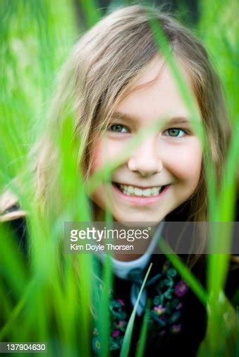 Young Preteen Girl Smiling High Res Stock Photo Getty Images