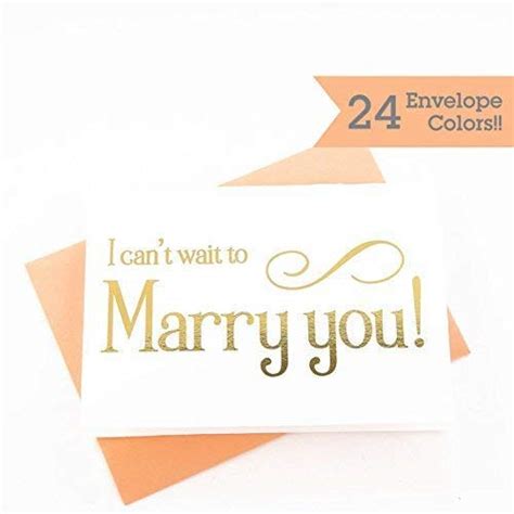 I Can T Wait To Marry You Wedding Day Card Wc003 Wa F Handmade Products