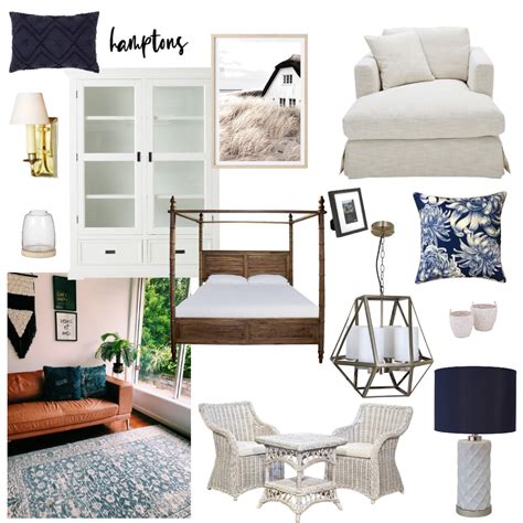 Hamptons Interior Design Mood Board By Belotdesigns Style Sourcebook