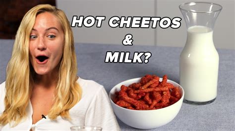 People Try Weird Snack Combinations From The Internet They Say You