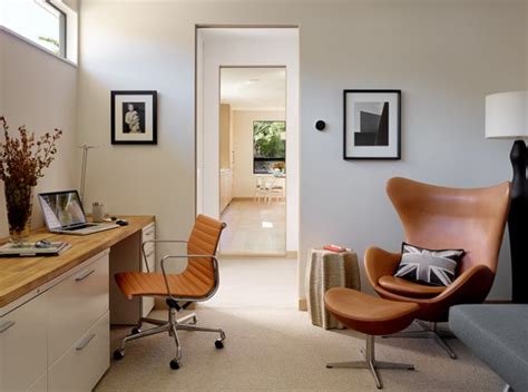 16 Spectacular Mid Century Modern Home Office Designs For