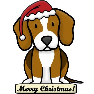 Christmas dog cute cartoon puppy vector. .: TOBY!