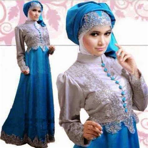 15 model baju batik wanita terbaru 2021, harga miring! Kumpulan Foto Model Baju Kebaya Pesta Muslimah - Trend ...