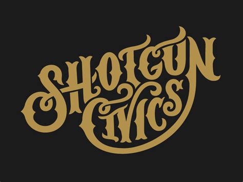 Shotgun Civics By Montana Sparkman On Dribbble