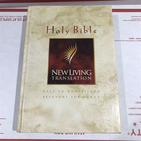 The Holy Bible Nlt By Tyndale House Publishers Staff 1997 Hardcover