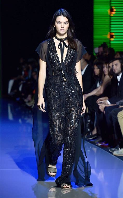 Kendall Jenner From Stars At Paris Fashion Week Spring 2016 E News