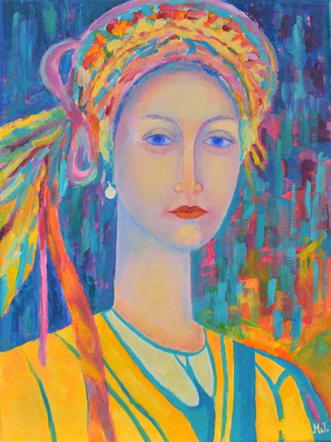 Art Women Woman Paintings On Canvas Magdalena Walulik
