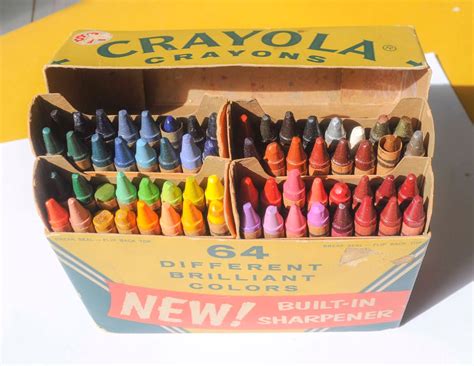 64 Crayola Crayons