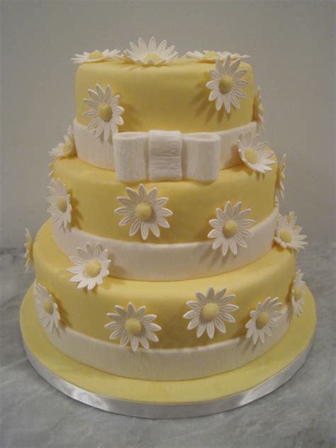 Daisies Wedding Cake Cakecentral Com