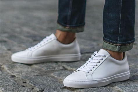 Premier Low Top White In 2021 White Sneakers Men Leather Sneakers