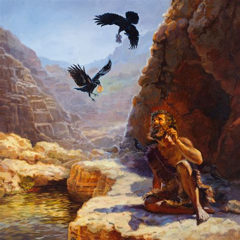 The Bible In Paintings 136 God Directs Ravens To Feed Elijah Part 2