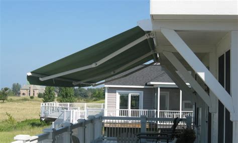 Electric And Manual Retractable Awnings Muskegon Awning