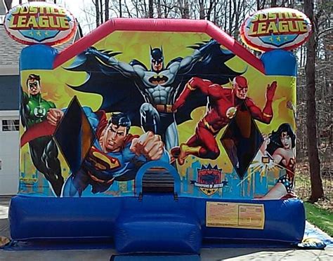 Justice League Bounce House Rentals Charlotte Nc