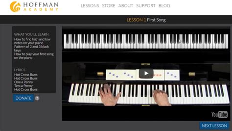 Hoffman Academy Piano Lessons Its Free At Last