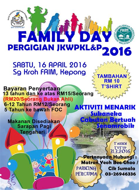 Ape lagi kome cer tgk! HARI KELUARGA BAHAGIAN KESIHATAN PERGIGIAN JKWPKL & P 2016 ...