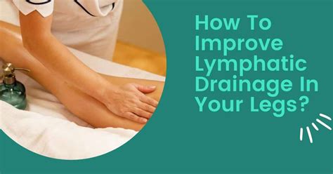 Dos And Donts After Lymphatic Drainage Massage 17 Point Checklist