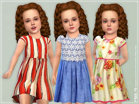 Toddler Dresses Collection P125 Found In Tsr Category Sims 4 Toddler