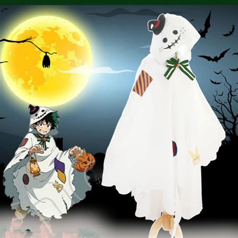 Bnha Midoriya Izuku Halloween Cosplay Deku Cosplay Costume Ghost