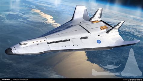 Artstation Space Dive Shuttle Concept