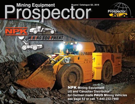 Buyer of food processing machinery. Mining Equipment Buyers Catalogue Q2 2019 by The Mining Equipment Prospector - Issuu
