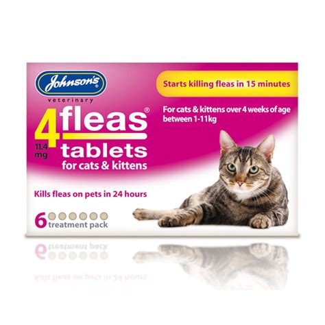 Johnsons 4fleas Tablets Flea Removal And Prevention Pet Connection