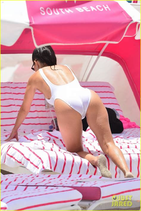 Kourtney Kardashian Shows Off Killer Body In White Swimsuit Photo