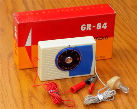 Vintage Union Germanium Crystal Radio Model Gr 84 With Bo Flickr