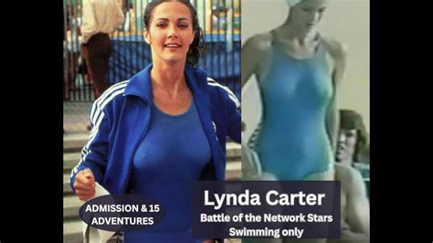 Lynda Carter Clips From Battle Of The Network Stars Swim Scene Only