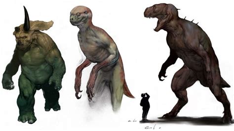 Scrapped Concept Art From Jurassic Park 4 Shows Off Insane Dinosaur