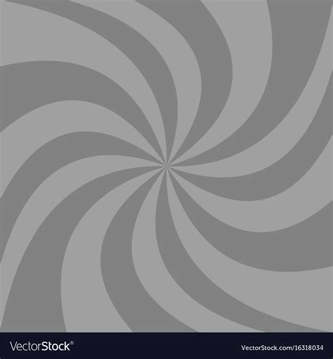 Grey Spiral Abstract Background Graphic From Vector Image