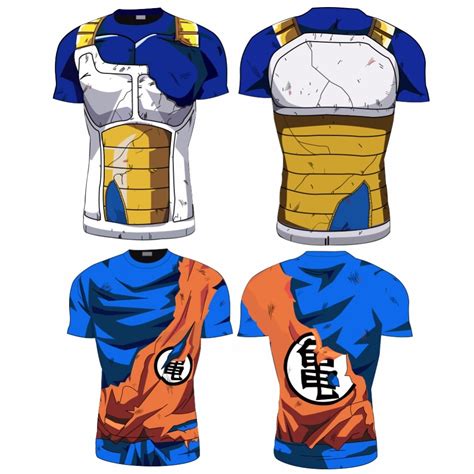 Dragon ball z super saiyan goku. 2017 Ball Z Men 3D Dragon Ball Z T Shirt Vegeta Goku Summer Style Jersey 3D Tops Fashion ...
